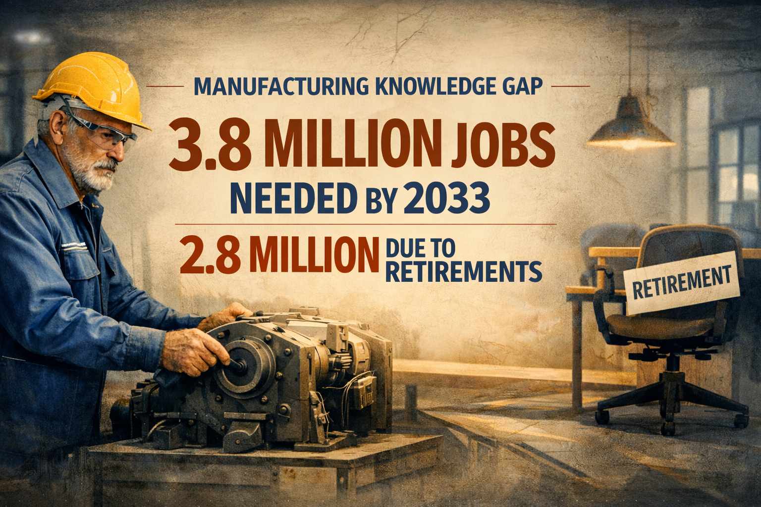 Retiring manufacturing workforce - capturing knowledge before it's lost